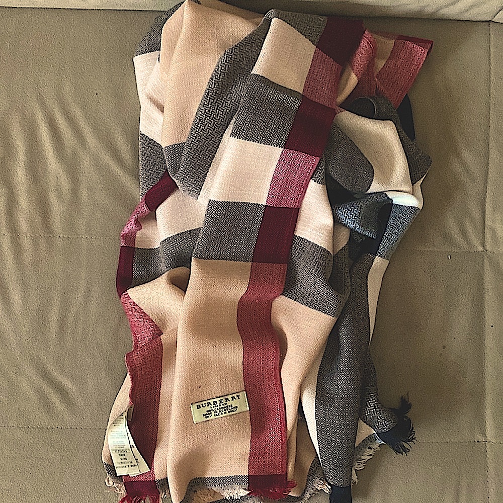 Authentic Burberry scarf